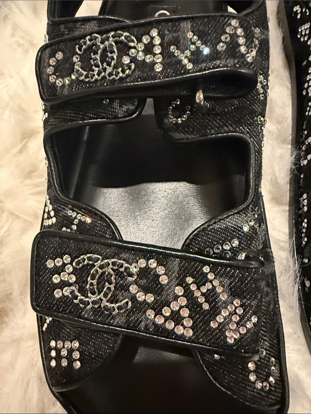 CHANEL designer sandals